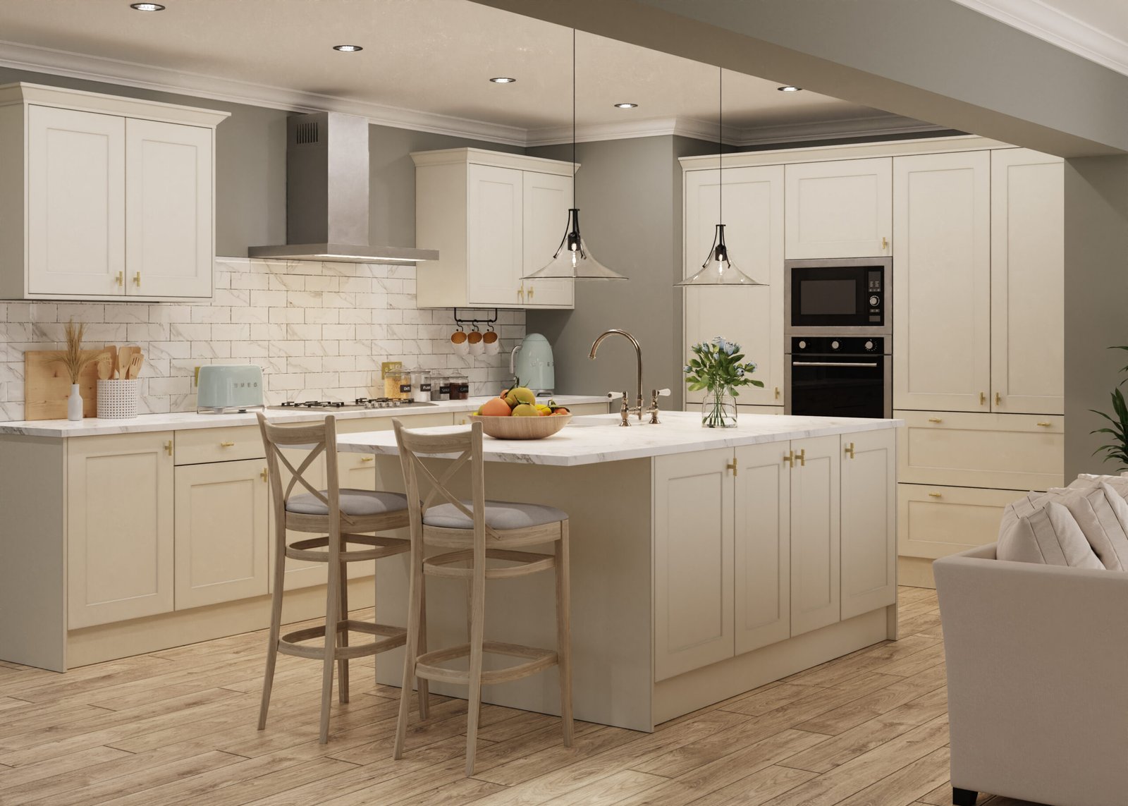 Richmond kitchen in Taupe Grey